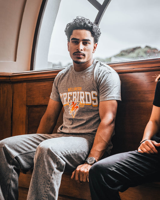 Firebirds Graphic Tee - GREY