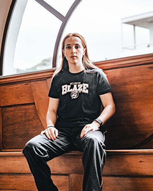 Blaze Graphic Tee - BLACK
